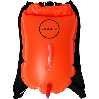 ZONE3 SwimRun Safety Buoy Neon Orange 0